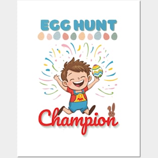 Egg Hunt Easter Champion Posters and Art